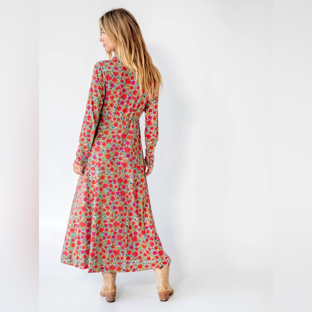 Natural Life - cotton midi dress Large